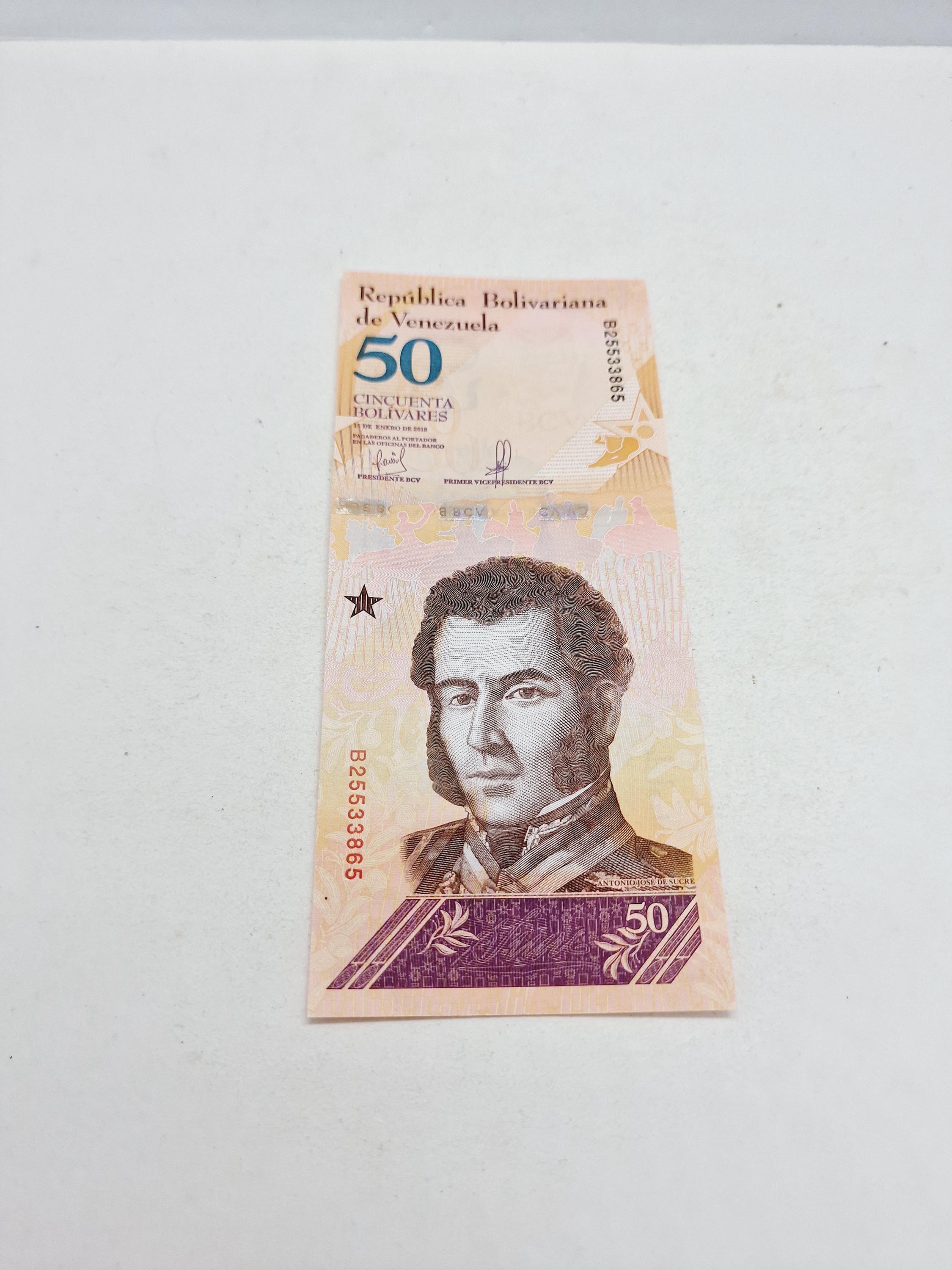 買い オンライン ベネズエラ50万ボリバル紙幣 100枚 セット