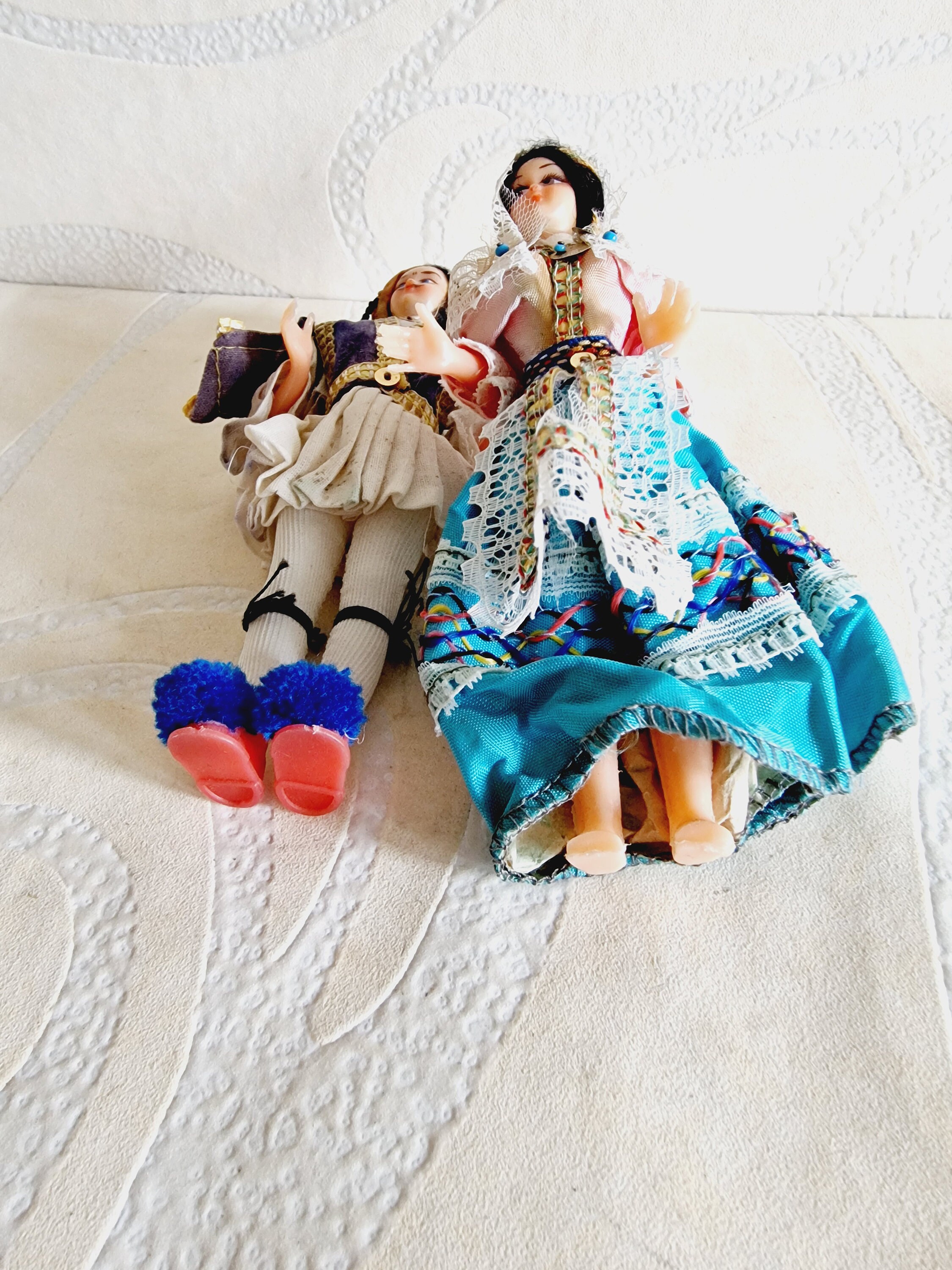 ヴィンテージ ソビエト人形 スペインのダンサー 1980 年代にソ連で製造