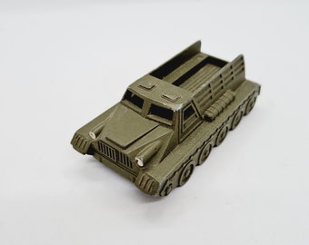 Lot Jouets Militaires URSS Années 90 – Char, Voiture Blindée, Fusée, Canon – Métal, Vert, Ukraine