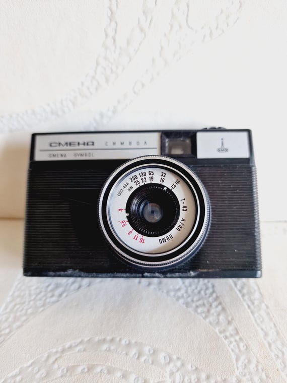 ソビエト スメナ 8 M 写真カメラ 35 mm 写真付き オリジナルの革製