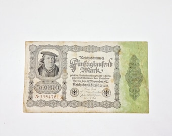 ドイツマルク 希少な1922～1923年ドイツマルク紙幣：ヴィンテージコレクターズセット
