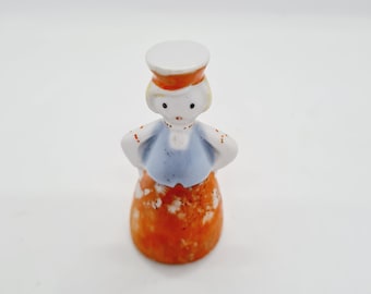 Latvian folk girl figurine made in USSR in 1970s