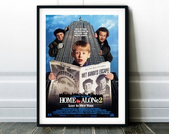 Home Alone 2 Poster Etsy Home Alone 2 Poster Etsy