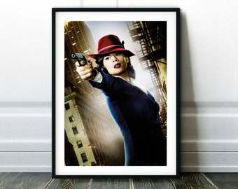 Agent Carter Poster Etsy Agent Carter Poster Etsy