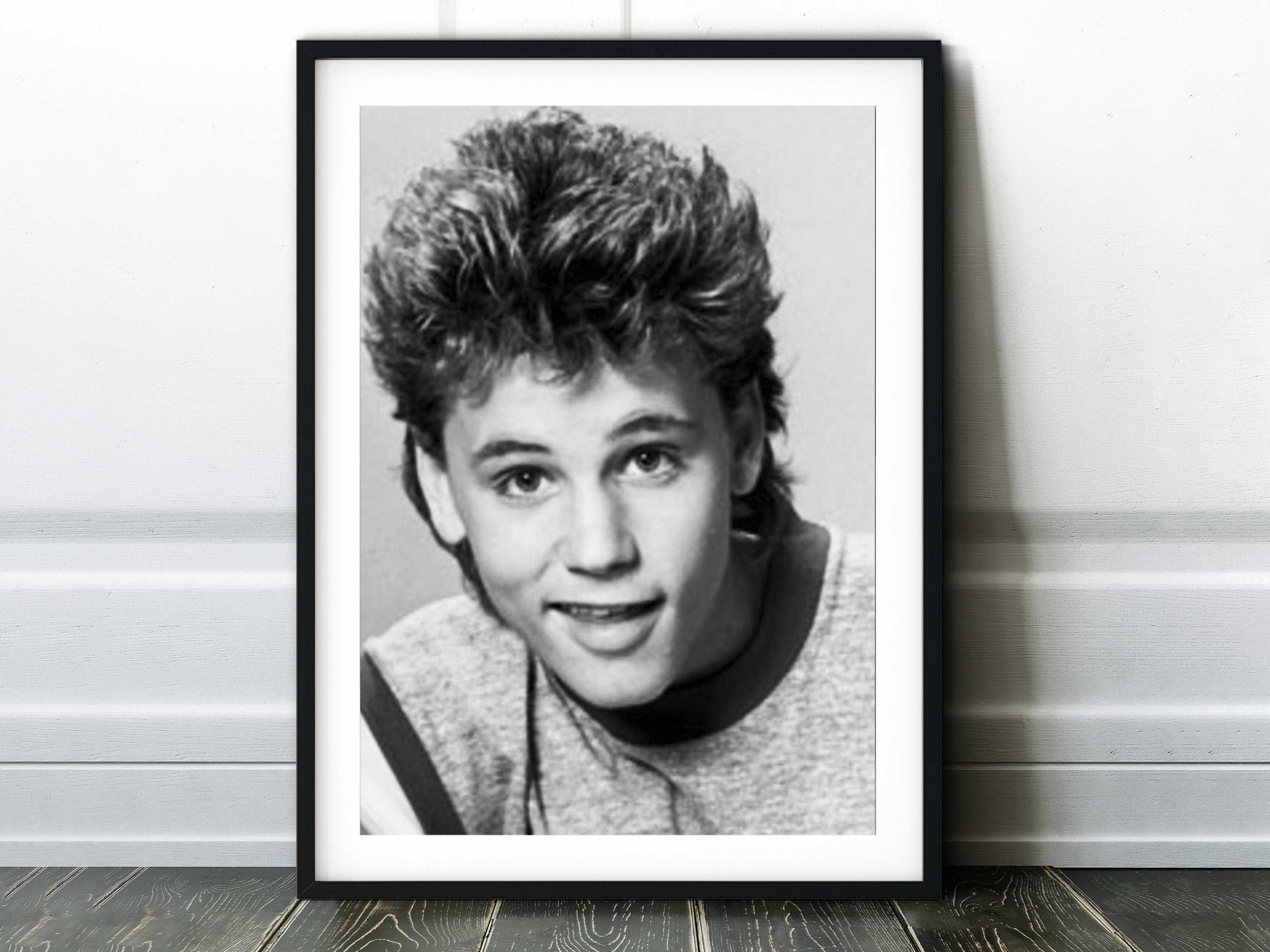Corey Haim Actor Poster Wall Film Art Print Photo Etsy