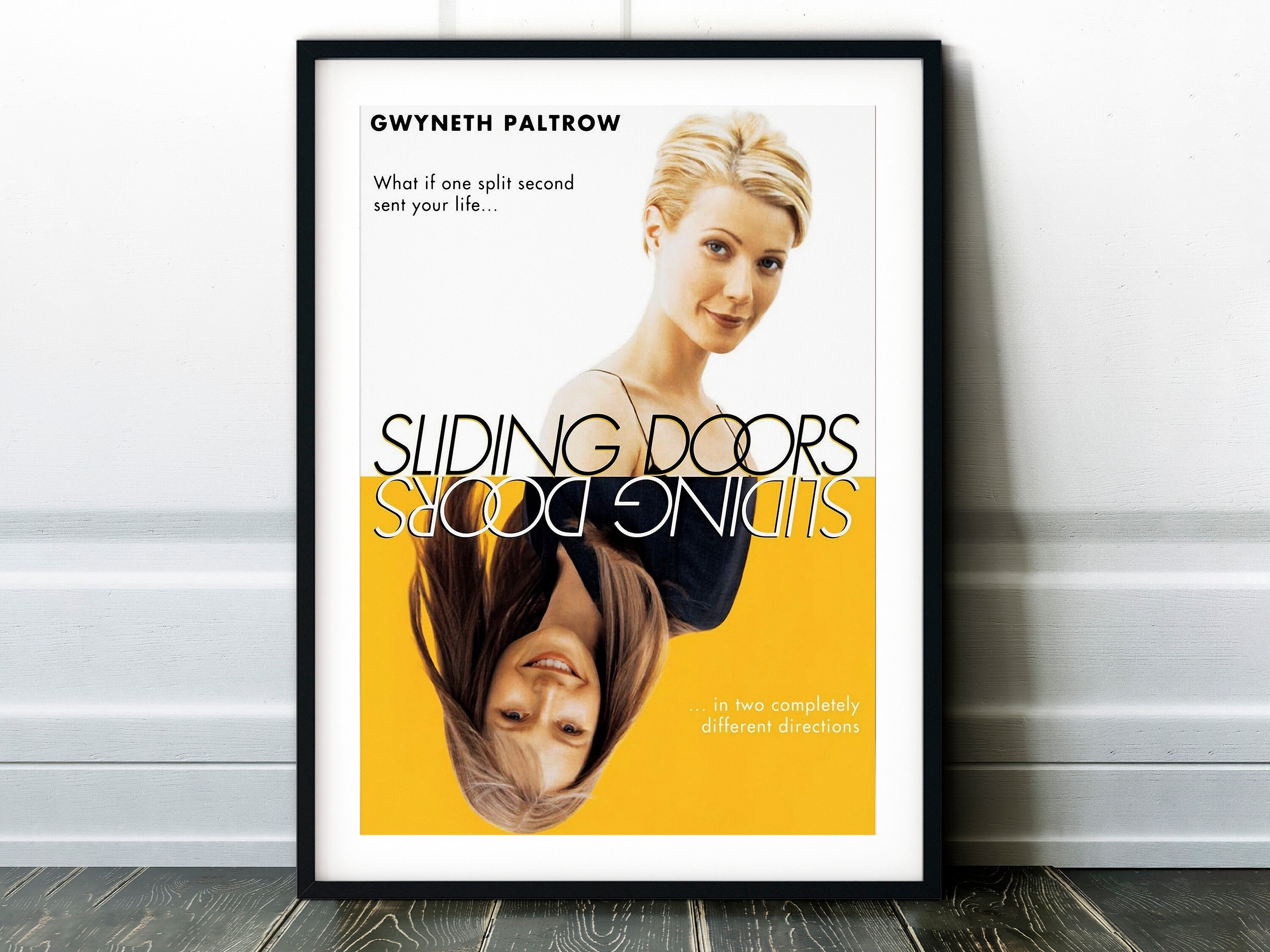 Sliding Doors Movie Poster Classic 90's Vintage Wall Etsy
