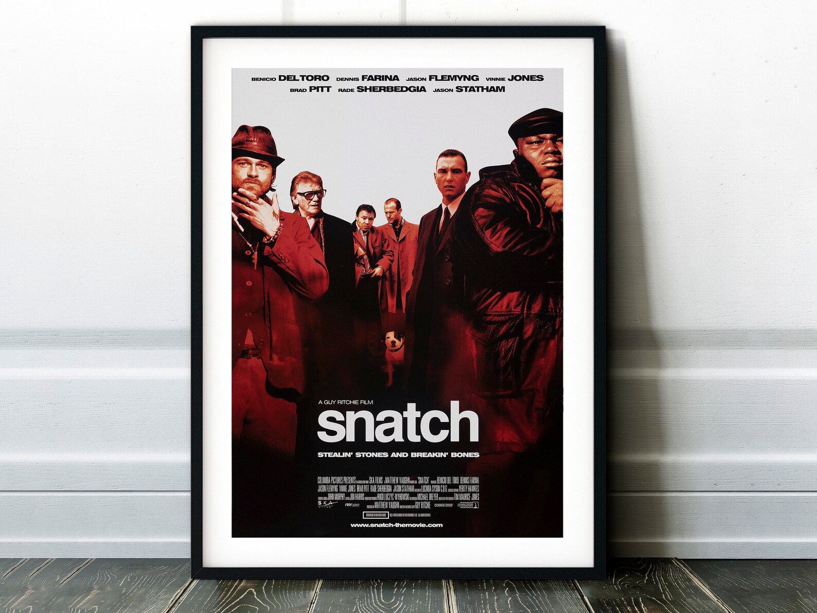 Snatch Movie Poster Classic 00's Vintage Wall Film Art Etsy
