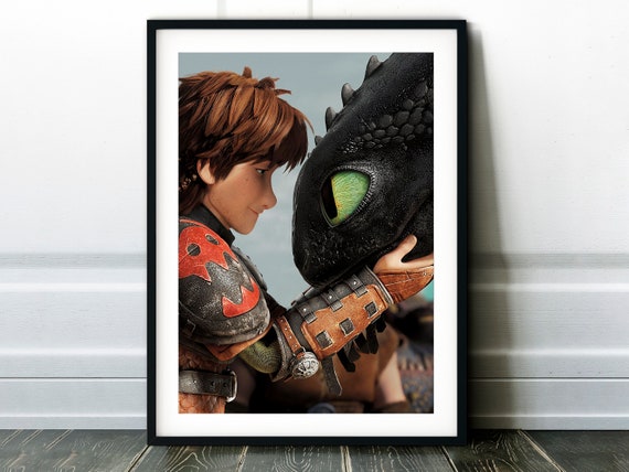 Wie Man Deinen Drachen Ausbilden Kann 2 Filmposter Wandfilm Etsy