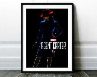 Agent Carter Poster Etsy Agent Carter Poster Etsy