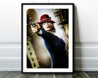 Agent Carter Poster Etsy Agent Carter Poster Etsy