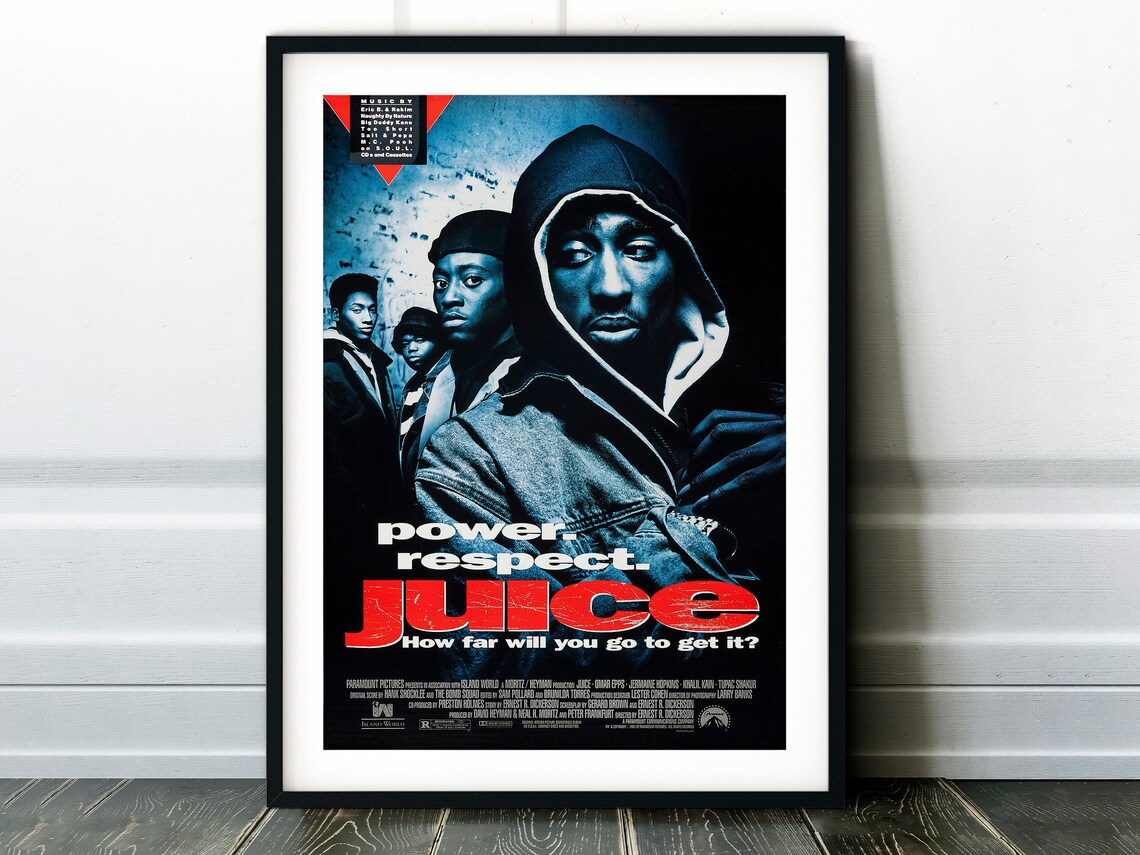 Juice Movie Poster Wall Film Art Print Photo Etsy