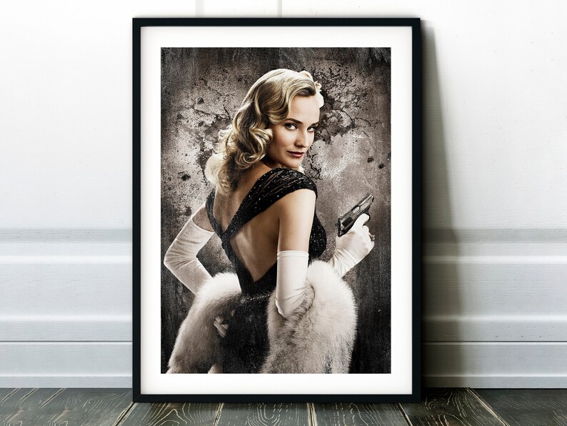 Inglorious Basterds Movie Poster Wall Film Art Print Photo