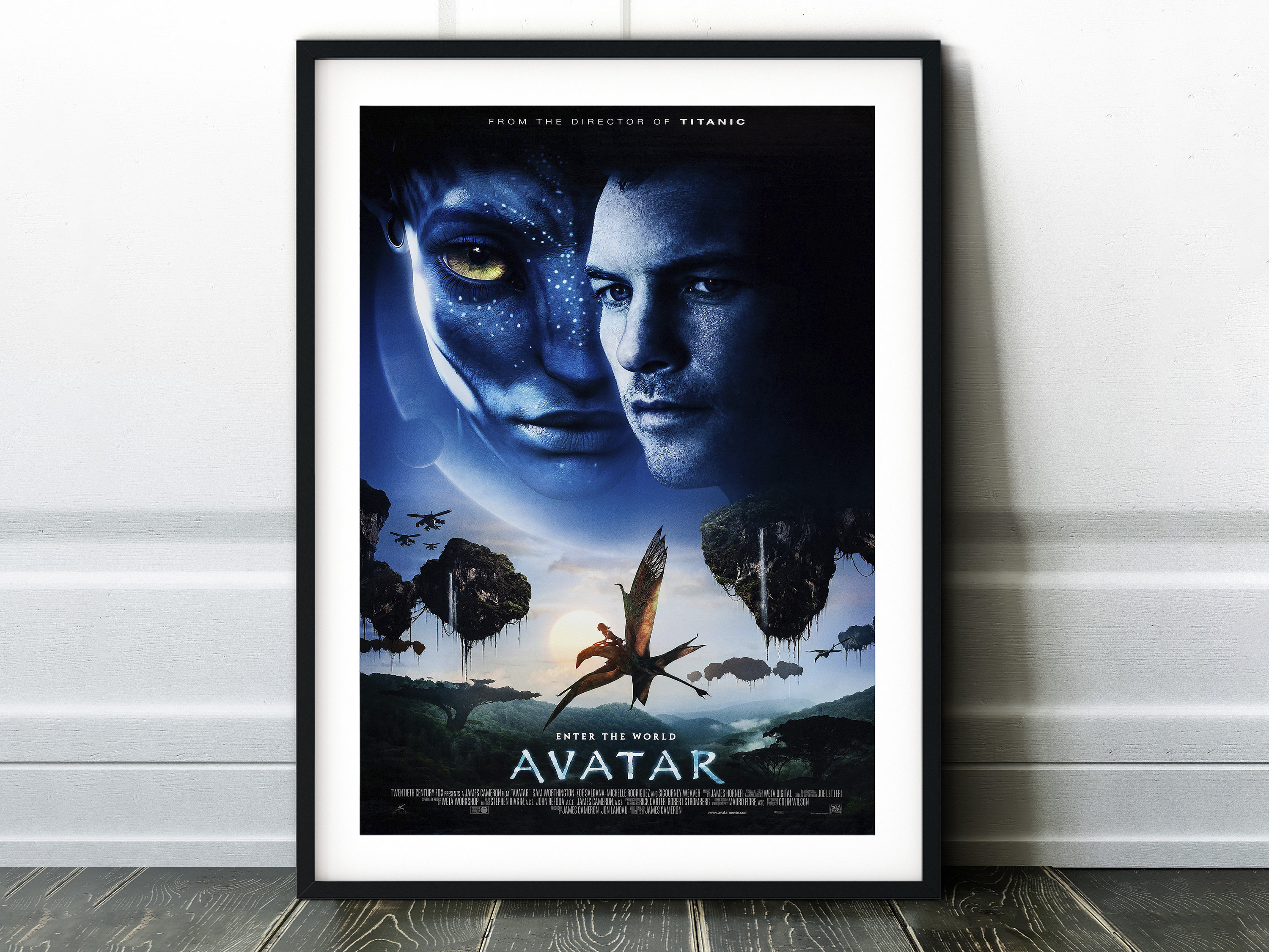 Avatar Movie Poster Classic 00's Vintage Wall Film Art Etsy