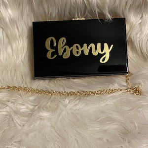 Acrylic purse