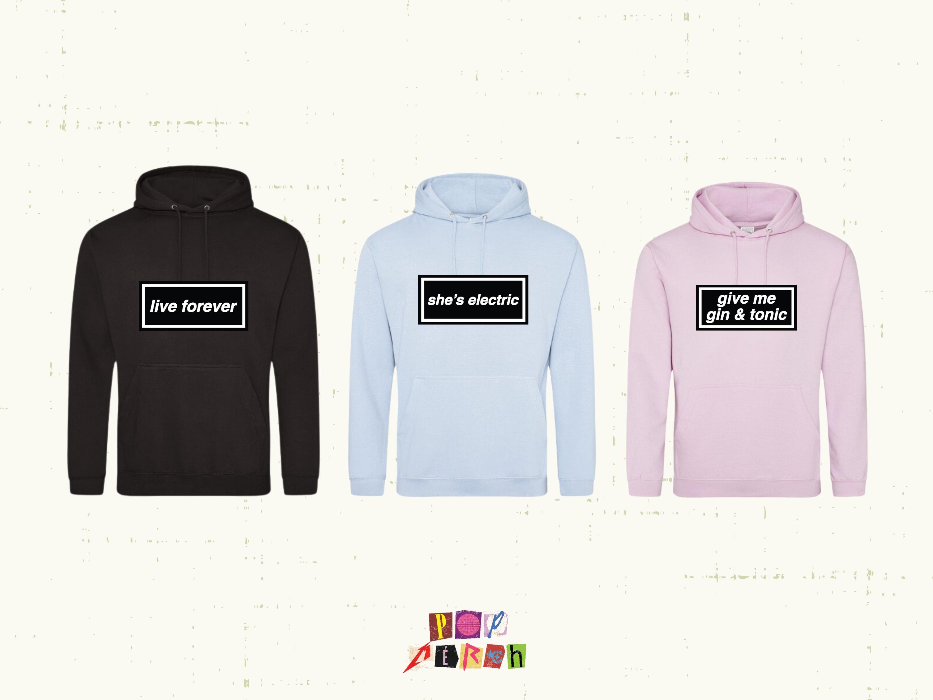 90s Sweatshirt Baby Blue UK