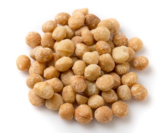 Organic Dry Roasted Whole Macadamia Nuts – Unsalted, Non-GMO Nuts - Halal, Kosher, Vegan - Flavor Packed - Free & Fast Shipping