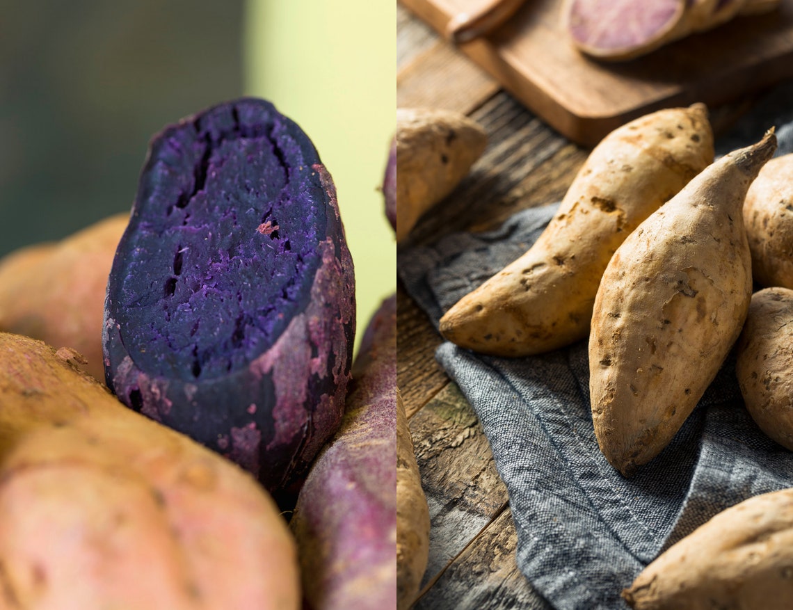 Fresh Hawaiian Purple Sweet Potatoes Ube Yam / FAST SHIPPING Etsy Canada
