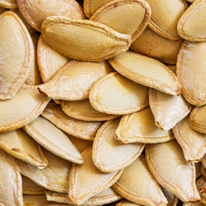 Organic Dry Roasted Squash Seeds: Savory Vegan Snack