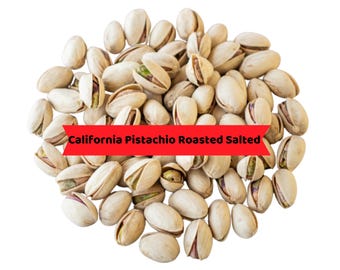 Pistaches de Californie grillées salées - Pistaches biologiques - Cadeau de mariage, cadeau de fête, en vrac