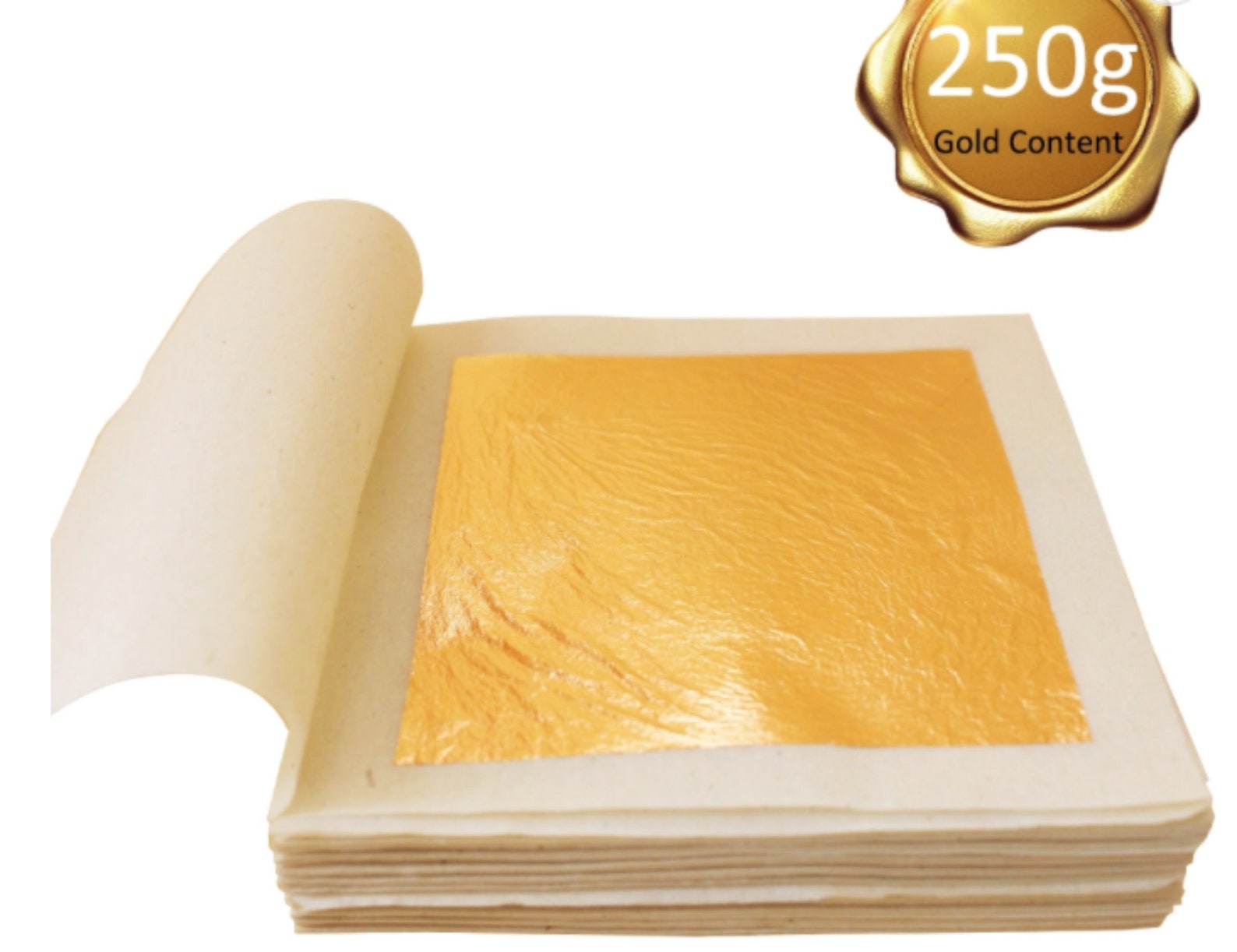 Edible Gold Leaf Paper / 24KT / Loose Leaf Sheets / 99.9 Etsy