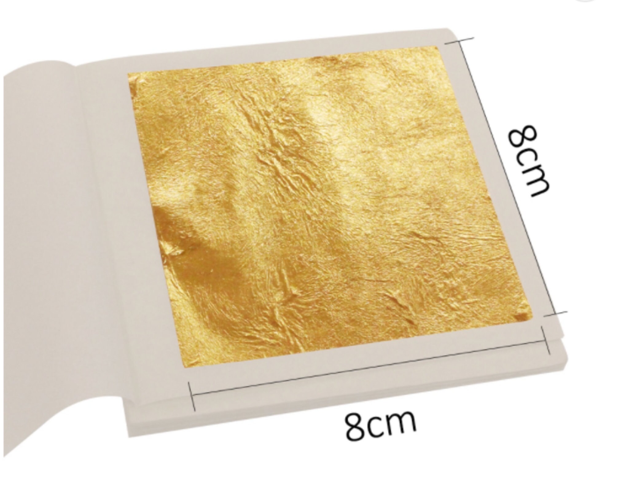 Edible Gold Leaf Paper / 24KT / Loose Leaf Sheets / 99.9 Etsy Australia