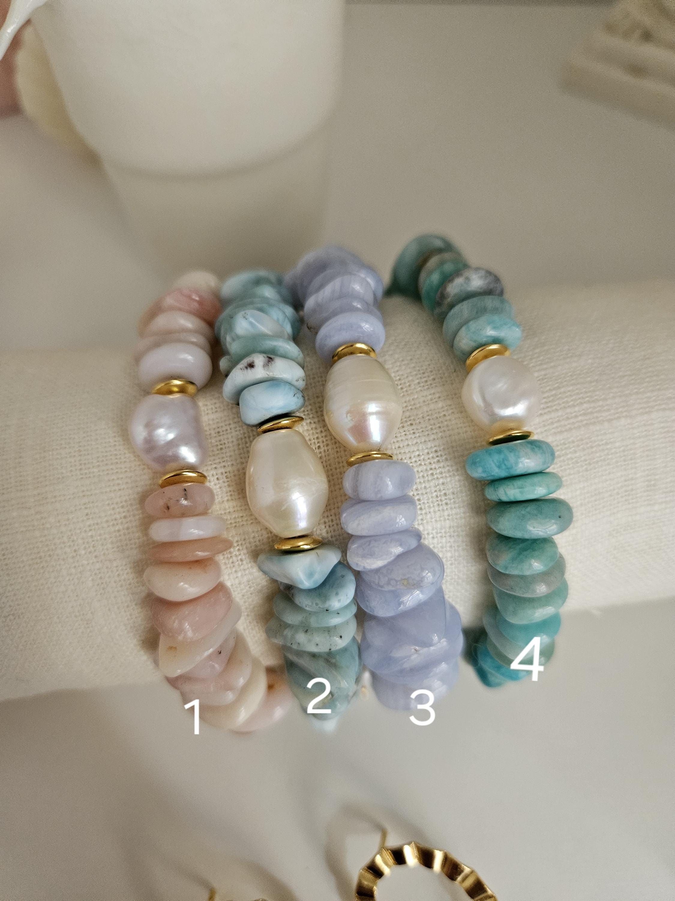 NYMPHEA natural stone bracelet