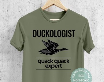 Duck Hunting Shirt - Funny Hunter T shirt, Duck Hunting Apparel, Men's Hunting Duck T-Shirt Gift, Adult Premium Eco-friendly Soft Tee