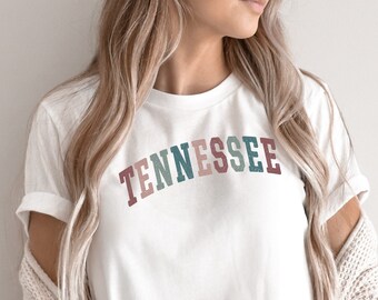 Tennessee Shirt - Tennessee Gifts, Cute Tennessee Tshirts, Tennessee Fan, Tennessee Home, College Student Gift, Tennessee Love