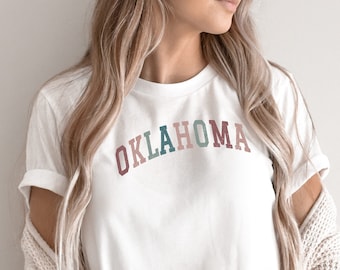 Camiseta de Oklahoma State – Camiseta universitaria de algodón suave para el día del partido