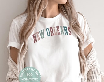 New Orleans Shirt, Bachelorette T Shirt, New Orleans T-shirt, NOLA Gift, Bridal Party Tee, Girls Nola Trip, Nola Bachelorette Party Soft Tee