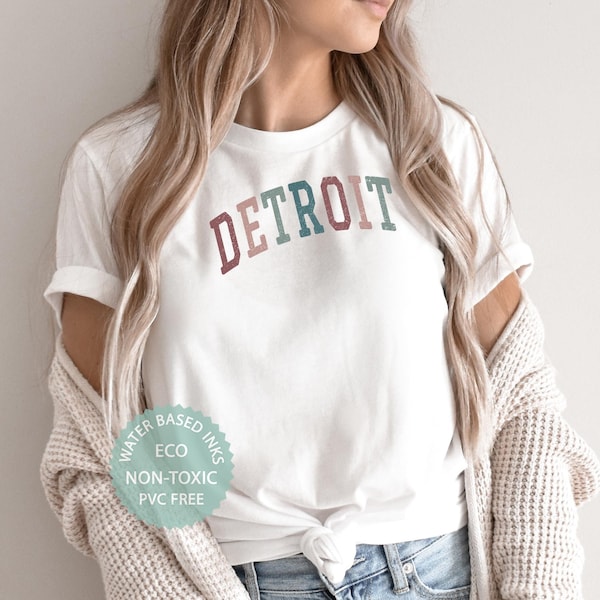 Detroit T Shirt - Etsy