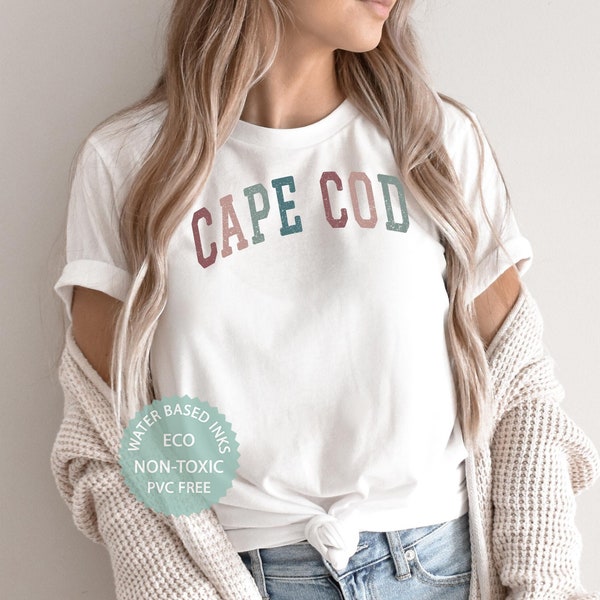 CAPE COD Shirt, Cape Cod Massachusetts Tshirt, Cape Cod Gift, Cute Cape Cod Souvenir, Cape Cod Trip, Holiday Tee, Premium Soft Unisex Tshirt