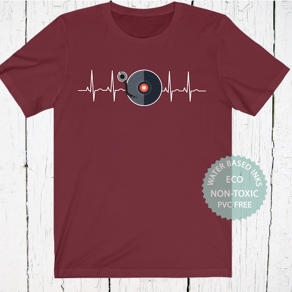 Vinyl Record Shirt, Record Shirt, Vinyl Collector, Vinyl Tshirt, Record Lover Gift Idea, DJ Shirt, Old School Soul, Jazz, LP Records