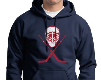 Hockey Hoodie, Hockey Sweatshirt, Hockey Gift, Hockey Goalie Sweater, Hockey Player Hoodie, Gift For Hockey Fan, Shirt For Hockey Lover