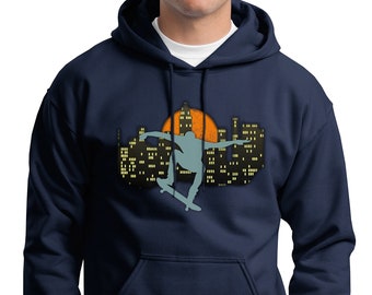 Skater Hoodie, Skater Gift, Skateboard Gift, Skater Sweatshirt, Skate Hoodie, Gift For Skaters, Shirt For Skateboard Lover, Skating Shirt