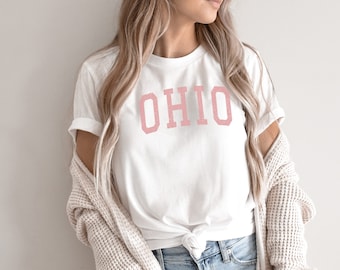 Ohio State T-Shirt – Soft Cotton Unisex Tee, Ohio Pride