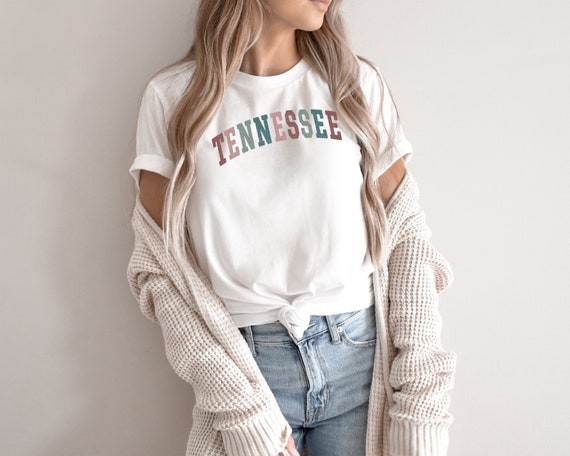 Tennessee Shirt - Tennessee Gifts, Cute Tennessee Tshirts, Tennessee Fan, Tennessee Home, College Student Gift, Tennessee Love