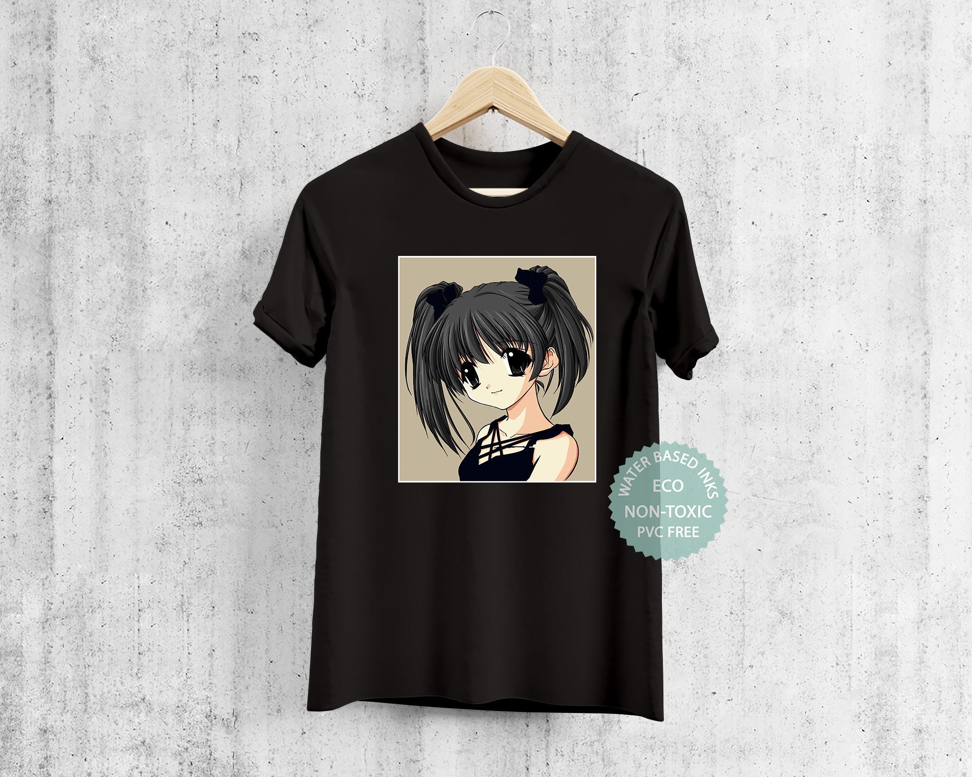 aesthetic preppy anime girl Classic T-Shirt for Sale by IllustrataPower