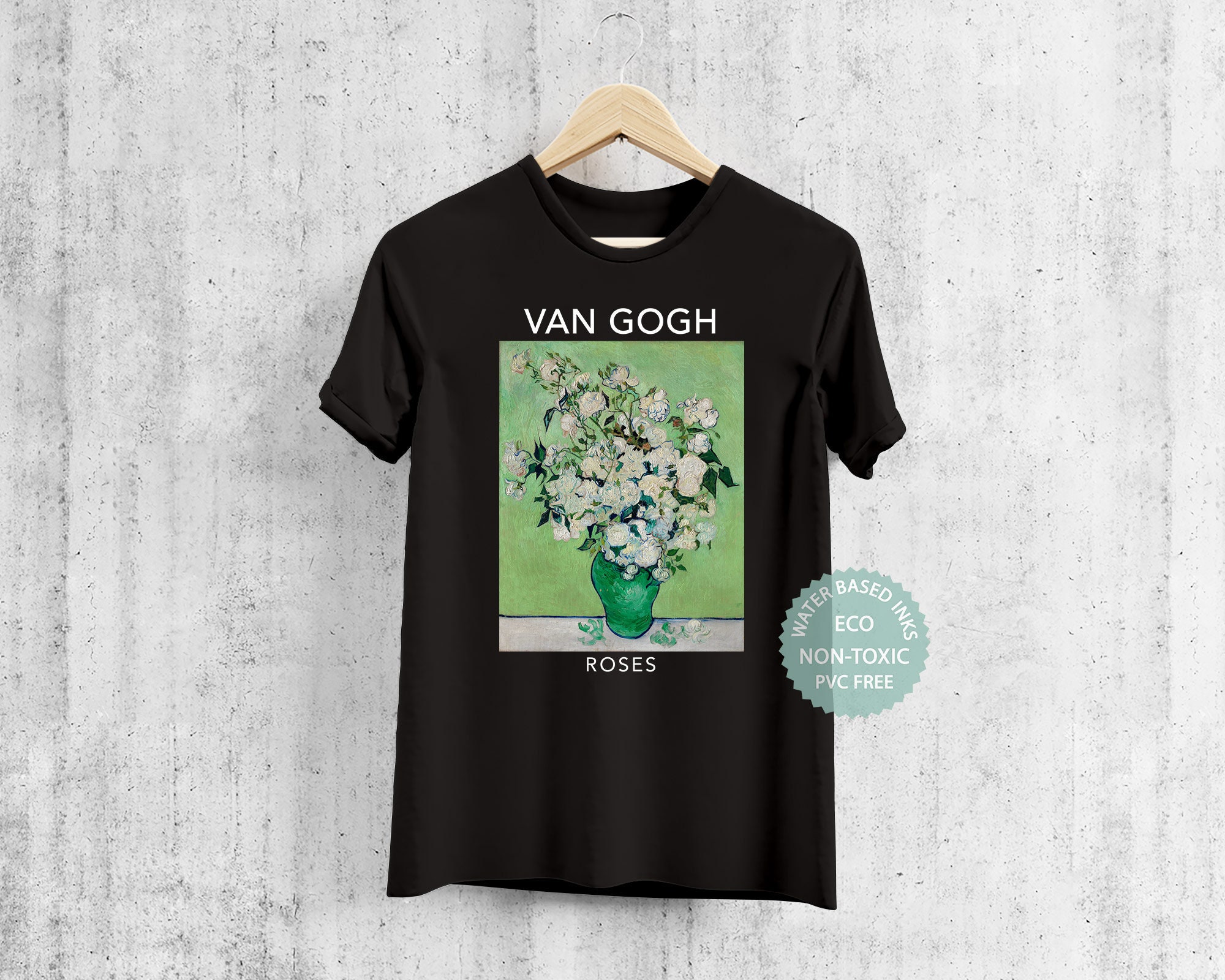 【Raucohouse】Flower spray printing over t-shirt 61CEKmA4aTL.jpg