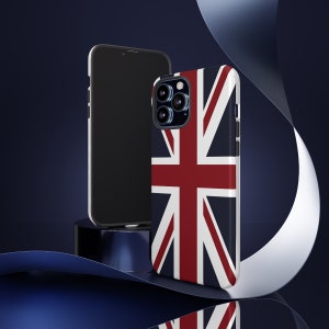 British Flag iPhone Case, United Kingdom Flag Cover For Phone 14 13 12 11 Pro Max Xr Xs 8 Plus, Samsung S22 + S21 S10 Fe Ultra, G