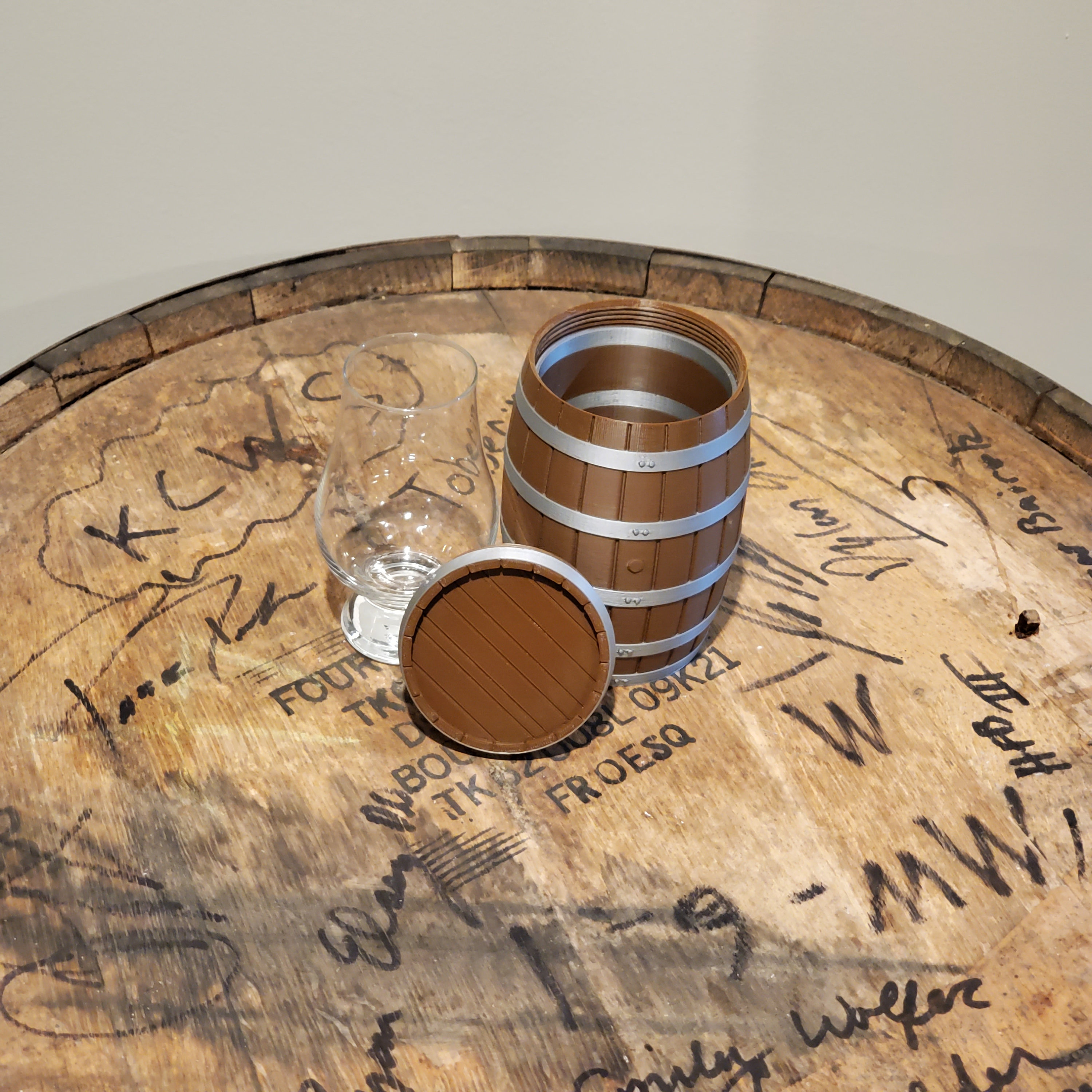 Barrel Carry Case for Glencairn Glass 3D Printed - Etsy.de