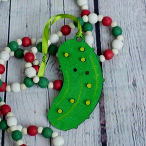 Pickle Christmas Ornament | Novelty Ornament Gift for friends | Cute Food Ornament | Christmas Pickle
