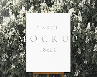 Easel sign mockup Welcome sign mockup Wedding easel mockup Bridal Shower Sign Mockup Blank easel mock up Seating Chart Mockup
