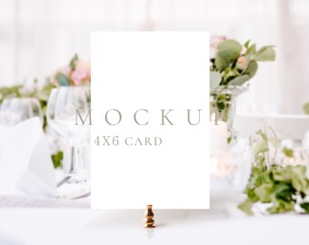 Wedding Table Mockup Etsy