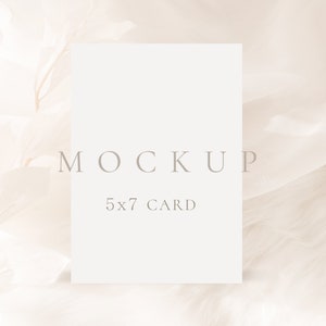 5x7 Karte Mockup Hochzeitseinladung Mockup Hochzeitseinladung Mockup Grußkarte Mockup Save the Date Einladung Mockup Minimalistisches Mockup