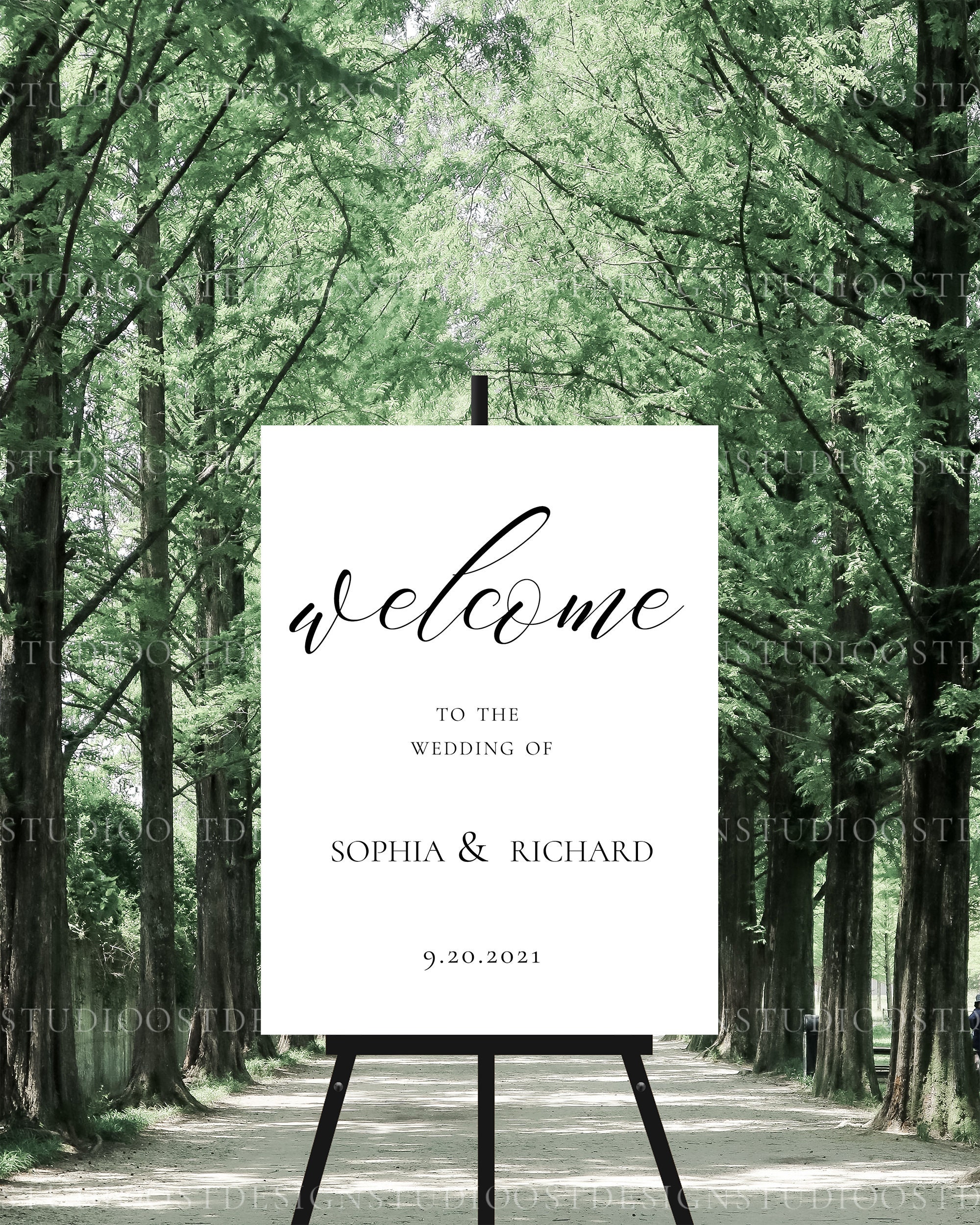 Wedding Easel Mockup Easel Sign Mockup Welcome Sign Mockup - Etsy