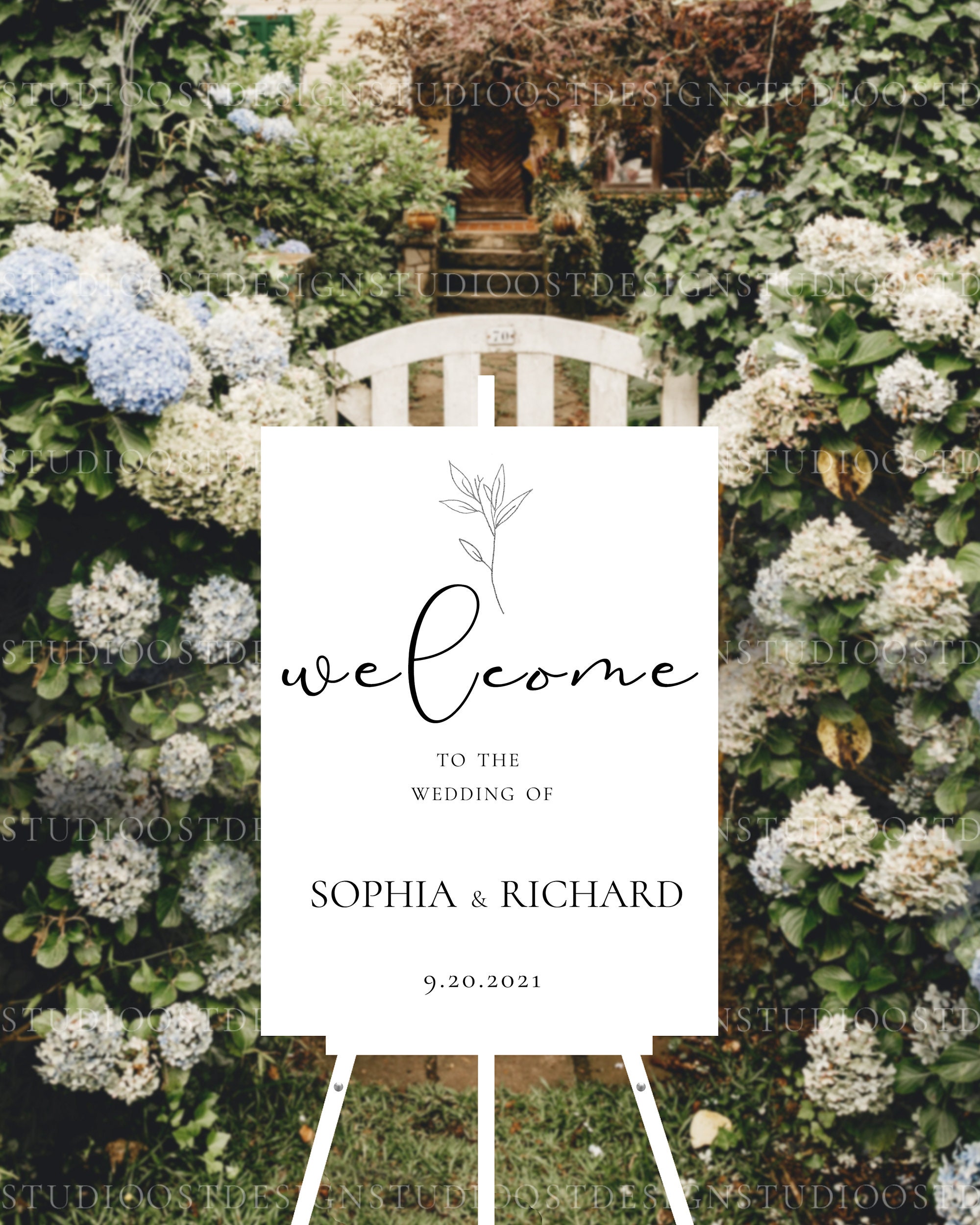 Wedding Easel Mockup Easel Sign Mockup Welcome Sign Mockup - Etsy