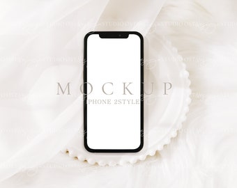 iPhone Screen Mockup Invitation Mockup Wedding Mobile Mockup Device Mockup Electronic invite smartphone mockup Device mockup Phone mockup