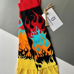 Socks With Flame -  Ireland