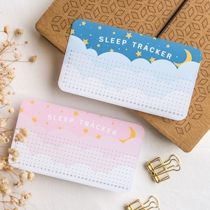 Sticker slaaplogboek, grafiek slaaptracker, sticker slaaptrackinggrafiek, sticker slaapgewoonte, Bullet Journal-stickers gezondheidstracker.